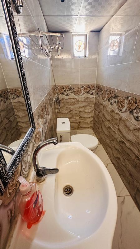 A bathroom at camp